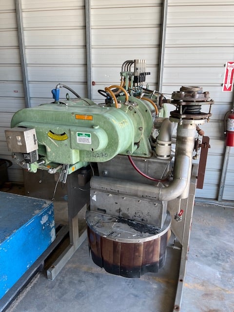 Westfalia #CA-220-11-00, Sanitary Decanter Centrifuge, l 316L Stainless Steel, 220/125 mm, Previously