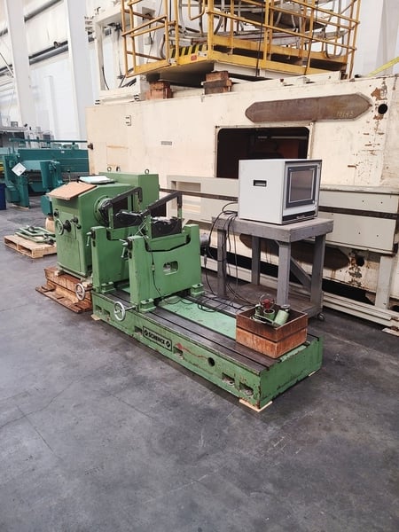 2000 lb. Schenck #R54UV, soft bearing type displacement balancer, CAB 820 Control, 1965/2014