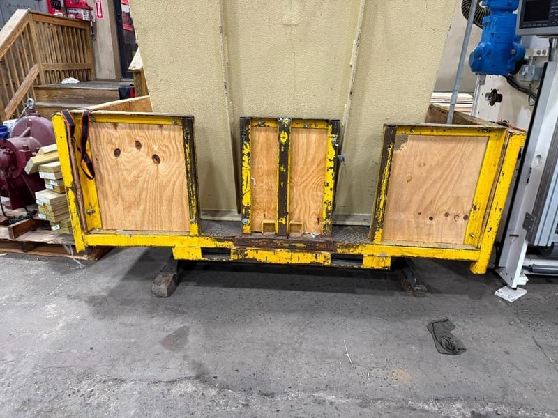 2000 lb. Southworth, scissor lift table, 7' x 4' x 3'