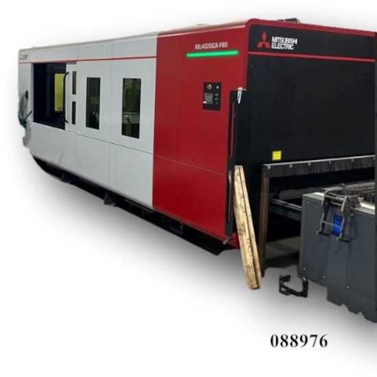 Mitsubishi #ML4020GX-F80 (D), CNC fiber laser, 8000 watt, 6.5' x