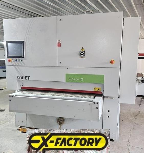 53" Viet Opera #5-3.3XLL, denibbling sander, Touch Sceen IPC Control, emergency stop, 2017