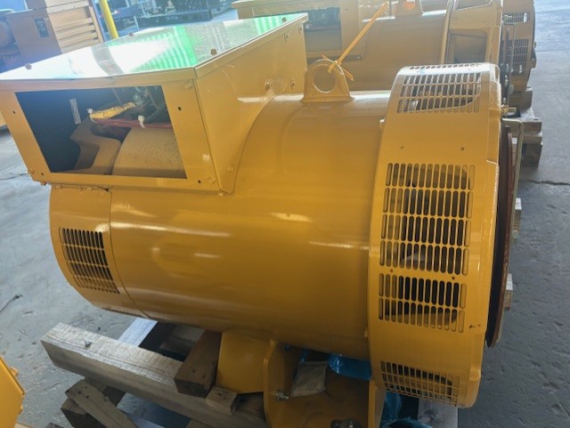 350 KW, 1800 RPM, Leroy Somer, generator end, 277/480 Volts, 3-phase, sound attenuated enclosure 1, new