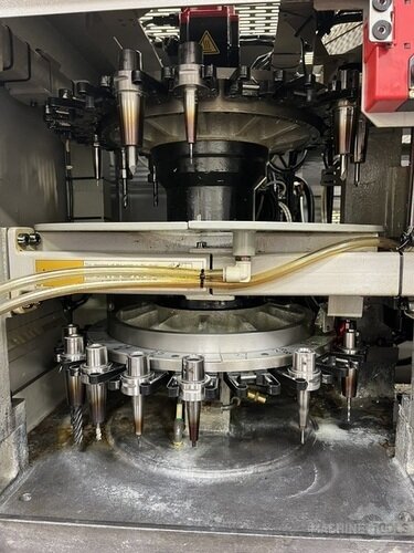 Tsugami #SS38MH-5AX, Swiss type automatic screw machine, Fanuc 31i