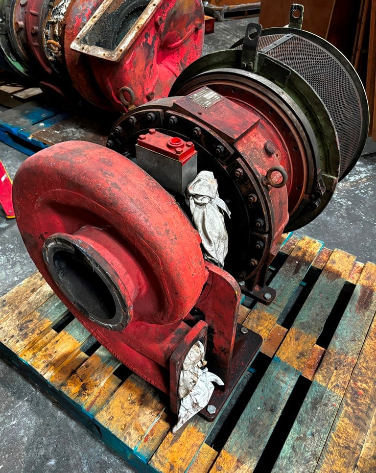 MAN #KBB-R3-3, turbocharger, 47000 RPM, 650°C, 2006