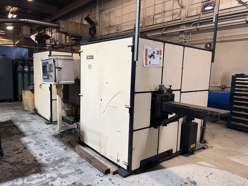 10.3" x .197" Kohler #KRM-50.260/21T, CNC tandem leveling line, (21) 1.97" diameter straightener rolls