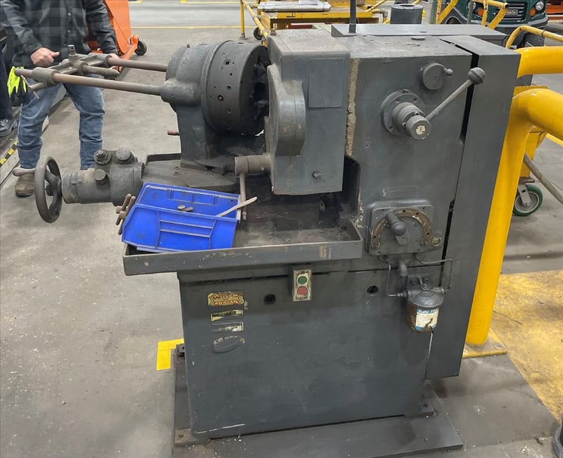 1/2" to 3" Oliver #600, drill grinder, 9" x 2" x 4-15/16" grinding wheel, 2200 RPM, 1.5 HP