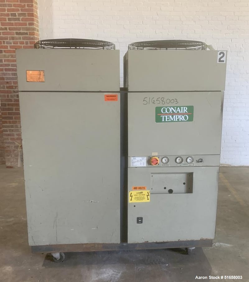 11 Ton, Conair #ac1-10, Tempro Ac Portable Air Cooled Chiller, 47 Gpm 