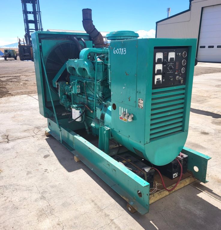 230 KW Onan #230.ODFP-17R/20789, Diesel Generator, 277/480 Volts, 1800 ...