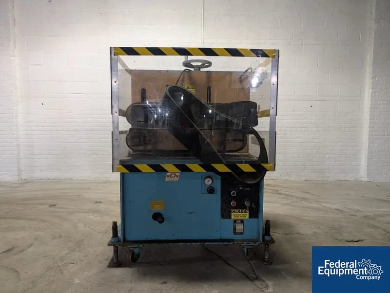 RDN #130.64, Belt Puller, approximatley 6" wide x 29" contact length, smooth belt, 230 volt, S/N 0185-20268.