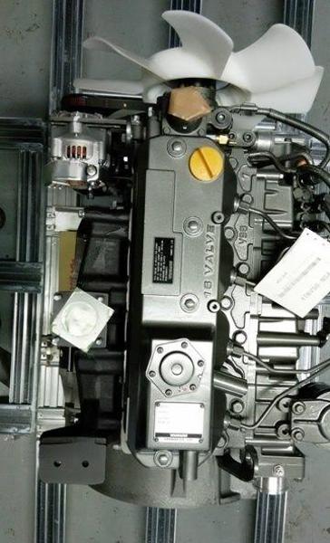 67.7 HP Yanmar 4TNV98-YTBL, Complete Diesel Engine, New