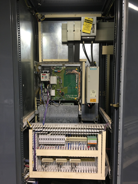 1350 Amp., Siemens Simovert Masterdrives R6SE704-5EH85-0BA0, Rectifier, 380 - 480 VAC, 510 - 650 VDC