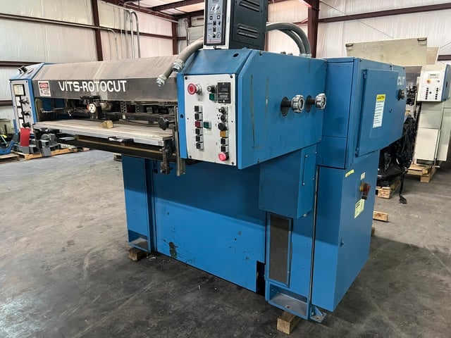 38" Vits #Rotocut, Sheeter, full web, air flotation system, 22.75" cutoff, 1996