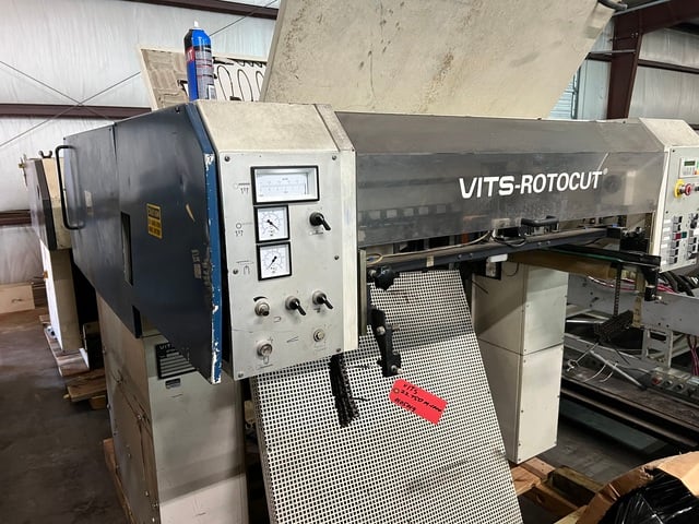 38" Vits #Rotocut, Sheeter, full web, air flotation system, 22.75" cutoff, 1996