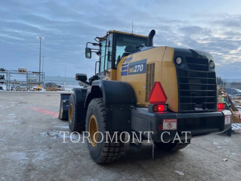 Komatsu Ltd. WA270-8, Wheel Loader, S/N: KMTWA136VNA086203