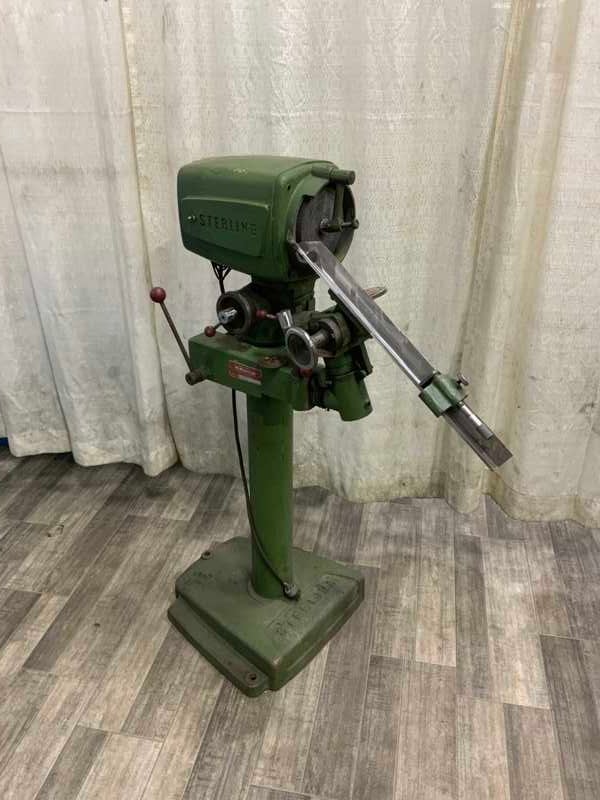 Sterling #DG, drill grinder/sharpener, 1/8" to 2-1/2" drill diameter, 24" drill length, 6" x 1" grinding
