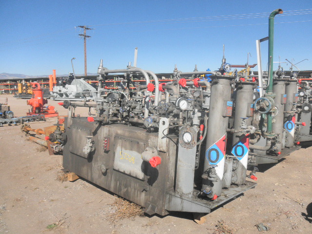 Lube Systems Inc. #NFP-1-1-150-2-SS4, Large Lube Skid, w/Heat Exchanger ...