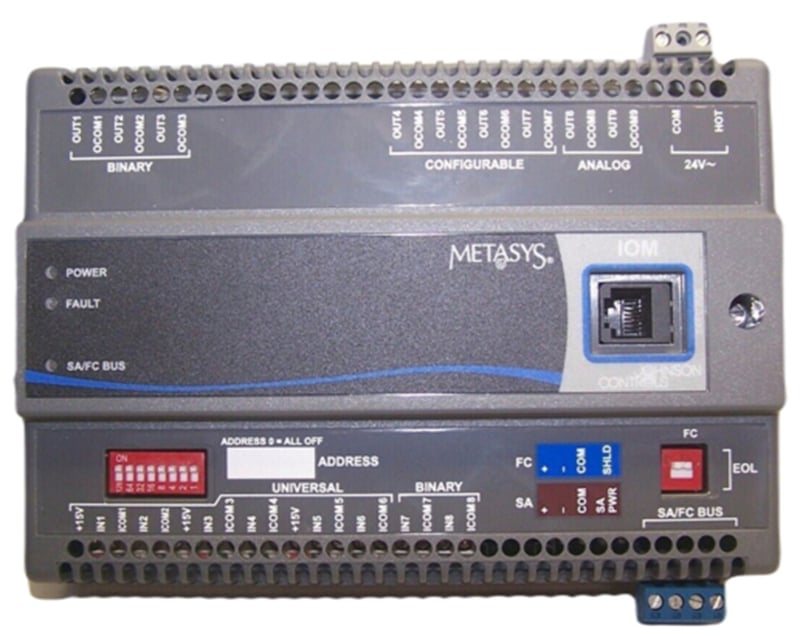 Johnson Controls MS-IOU4710-0U Metasys IOU4710 Input/Output Module for ...
