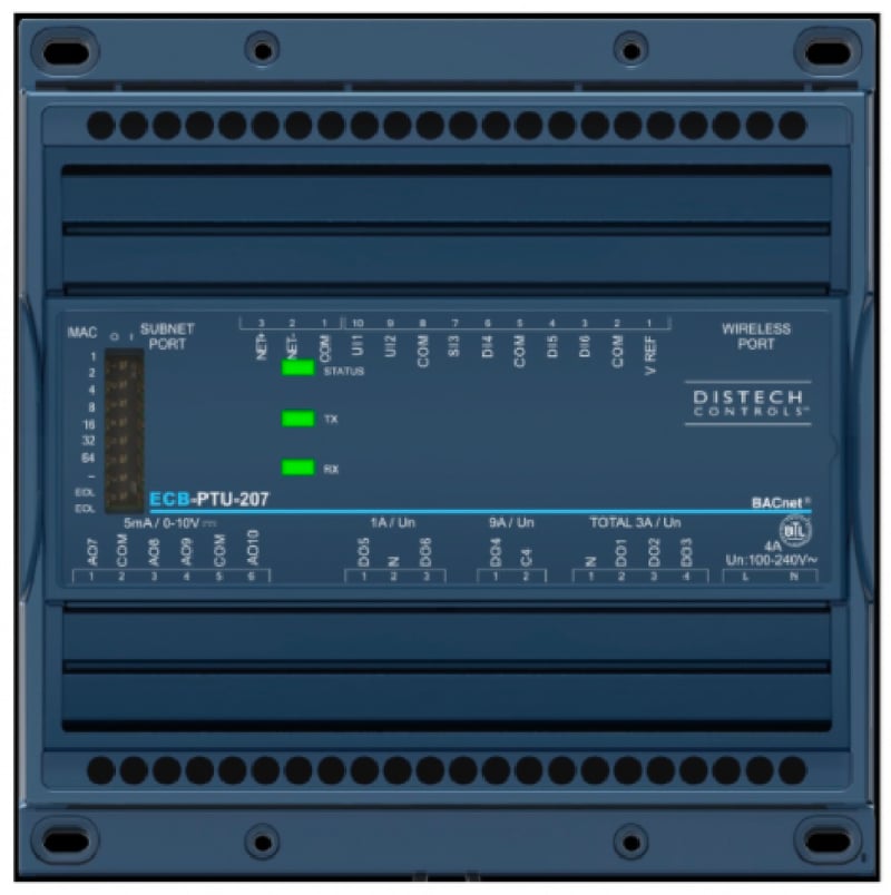 Distech CDIB-PTU107XXX-00 ECB-PTU-107 General Purpose Programmable Controller