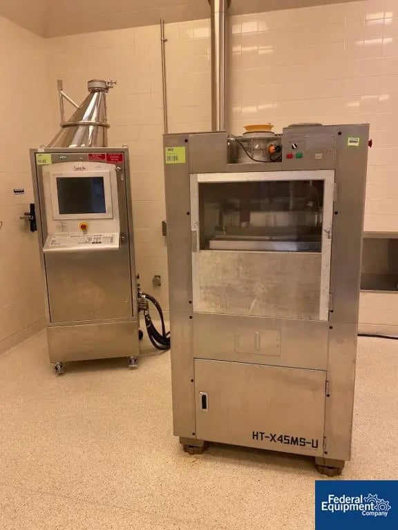 8 Ton, Elizabeth Hata #HT-X45MS-U, Tablet Press, 45-Station, 270000 TPH, 13 mm max tablet diameter, 18 mm max