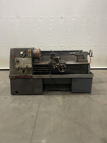 21" x 40" Clausing #1400, lathe, 3.5" spindle bore