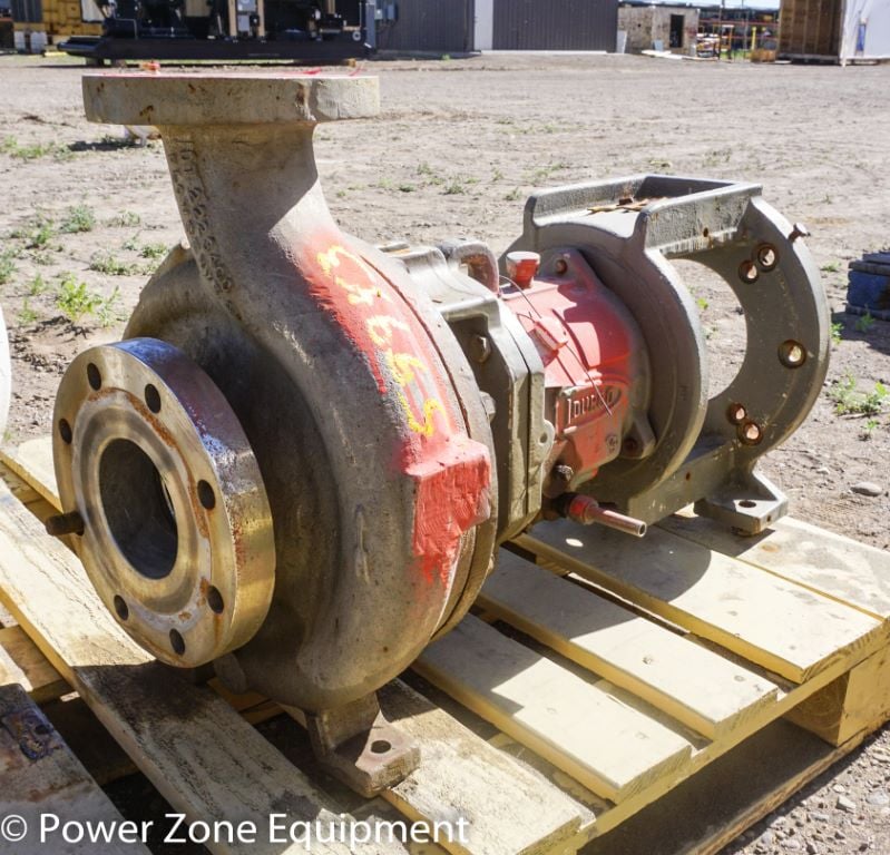 310 GPM @ 60' TDH, Durco #MN-MK3, Centrifugal Pump, Horz., 1-Stage, 4" suction, 3" discharge, 1750 RPM, 2007