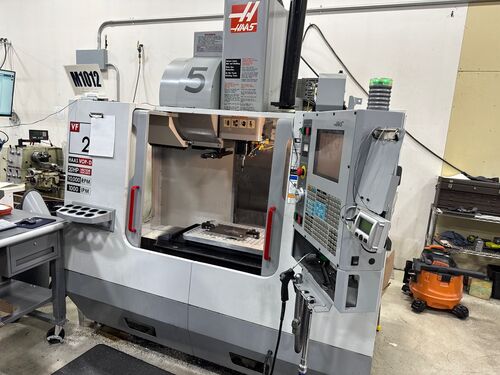 Haas #VF-2, CNC vertical machining center, 24+1 side mount tool