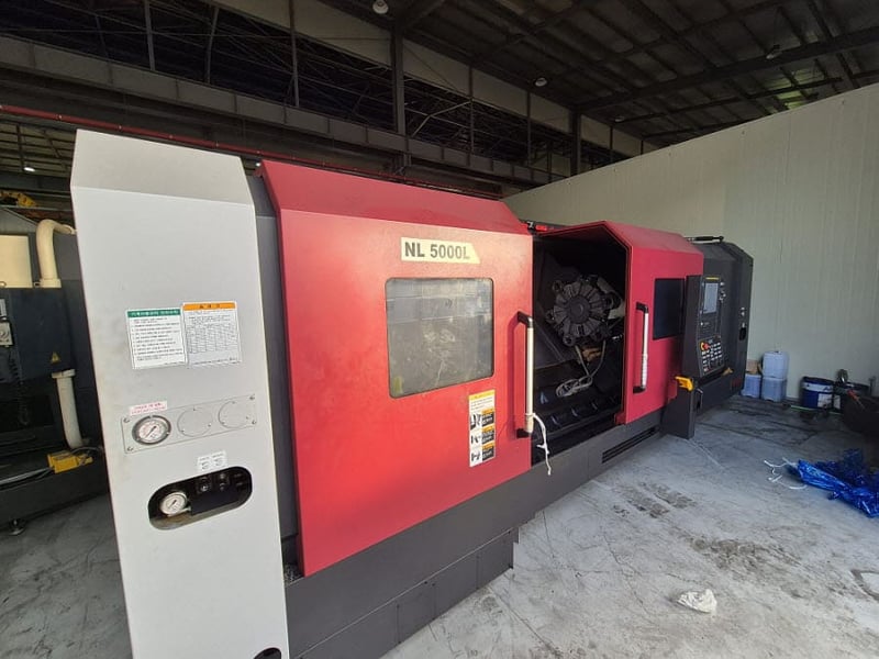 Smart Machine Tool #NL5000L, CNC lathe, Fanuc Control, 6.5" bar, hydraulic 21" chuck, 2022