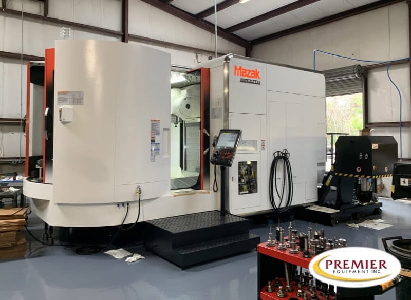 Mazak #Integrex-i630V/6, multi-axis vertical boring mill, 2 pallet