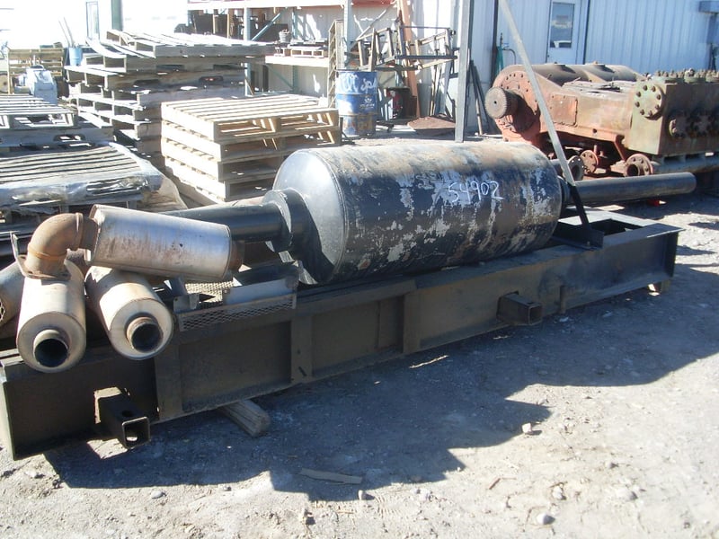 Ajax #DP-60, Muffler, 60 HP