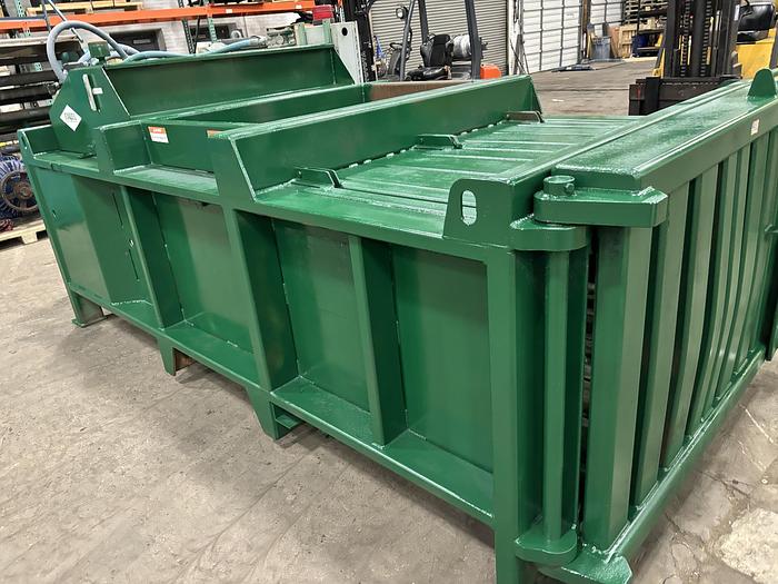 Excel #EX-60, closed door dual cylinder baler, (2) 6" cyinders, 20 HP