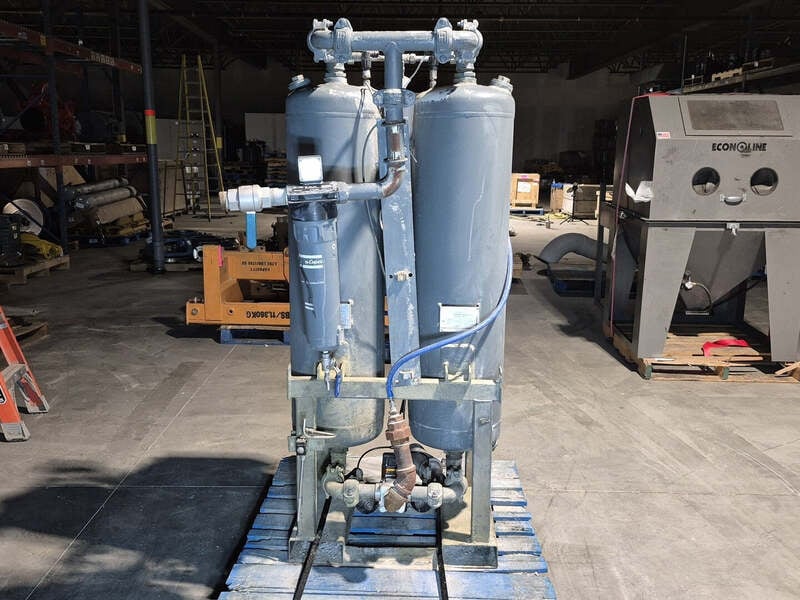 Atlas Copco #CD140 Purge, desiccant air dryer, 160 psi, 2006
