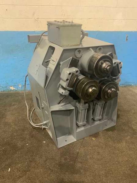 3" x 3" x 3/8" Pullmax #Z31, angle bending rolls, 24200 lb. bending force, 26 FPM