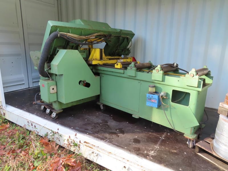 12" x 16" DoAll, automatic horizontal bandsaw, 1.5" x 162" x 0.035" blade, 40-450 FPM