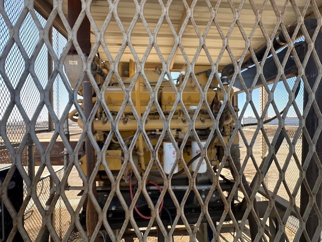 600 HP @ 1800 RPM, Caterpillar #CG-137-12, Natural Gas Engine, 2016