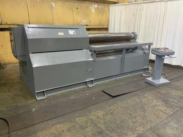 6' x 5/8" Akyapak #AHS12/14x2100, plate bending rolls, hydraulic drop end, hydraulic roll adjustment, 12 HP