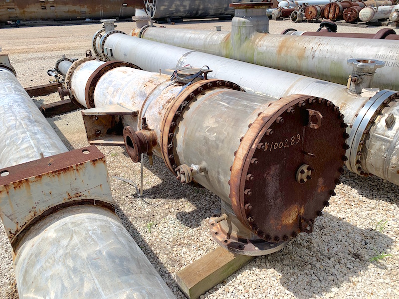 971 sq.ft., 75 psi shell, Hughes Anderson, 75 psi tube, 340°F, with ...