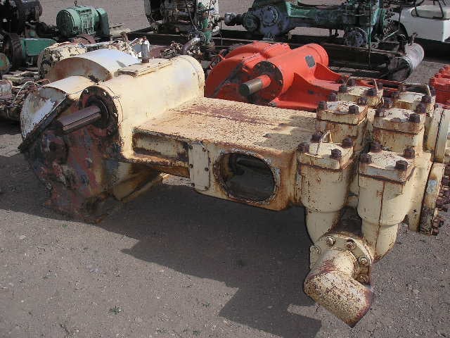 560 GPM @ 637 psi, Wheatley #2170, Duplex Production Pump, 10" stroke, 6" swabs & liners, 6" suction, 4"