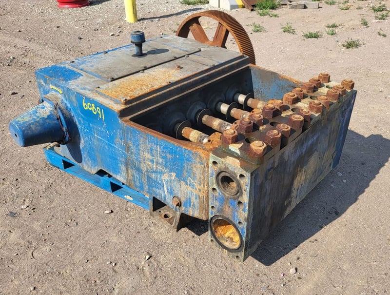 257 GPM @ 1500 psi, National #J-250-M, Quintuplex Pump, 5" stroke, 2.75" plungers, 6" suction, 3" discharge