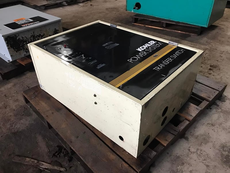 150 Amp. Kohler #K-166341-150, automatic transfer switch, 480 Volts, 3-phase, 4-wires, 3-pole