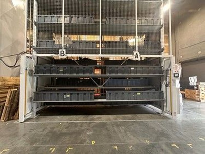 Vidir shelving carousel, automated warehouse vertical storage solution ...
