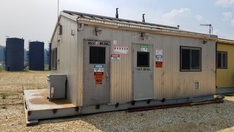 170 KW Stamford #BS5000, Natural gas generator set, 208 Volts, GM 8.1 engine, 2011