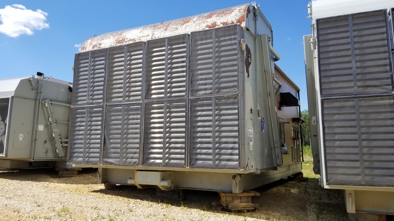 1000 HP Ariel #RG357M, screw compressor, 1-stage, Caterpillar 3516 NG ...