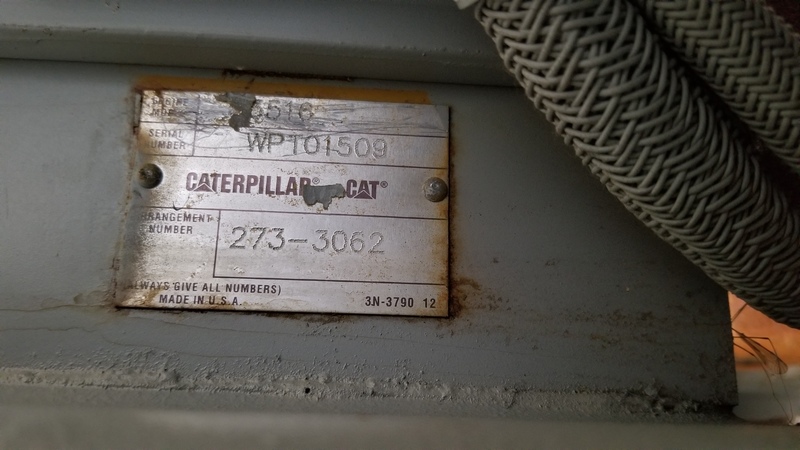 1000 HP Ariel #RG357M, screw compressor, 1-stage, Caterpillar 3516 NG ...