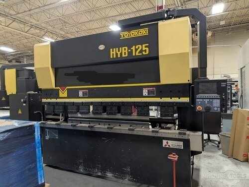 125 Ton, Toyokoki #HYB-125, 6-Axis, 10' overall, 96" between housing, 7.87" stroke, 2009