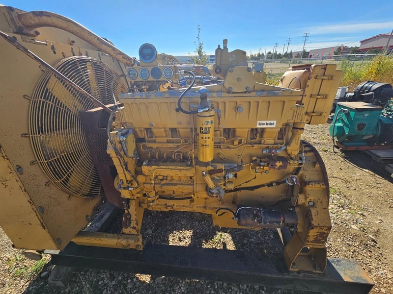 460 HP Caterpillar #3406, Industrial Engine, diesel fuel, 2100 RPM, 13414 hours