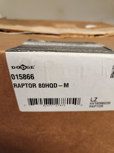 Rigid Coupling, Dodge Raptor 80HQD-M Element, new, open box