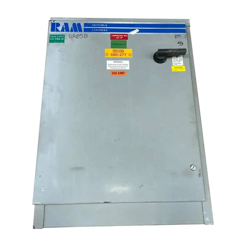 Ram, screw compressor motor starter, 125 HP, 460 Volts, 2024