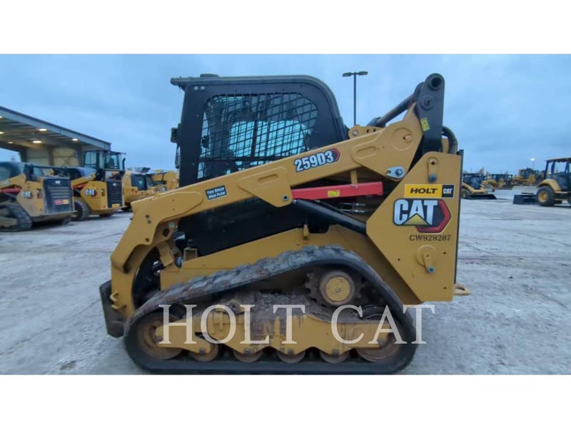 Cat 259D XPS, Skid Steer Loader, 259 hours, S/N: CW929287, 2023