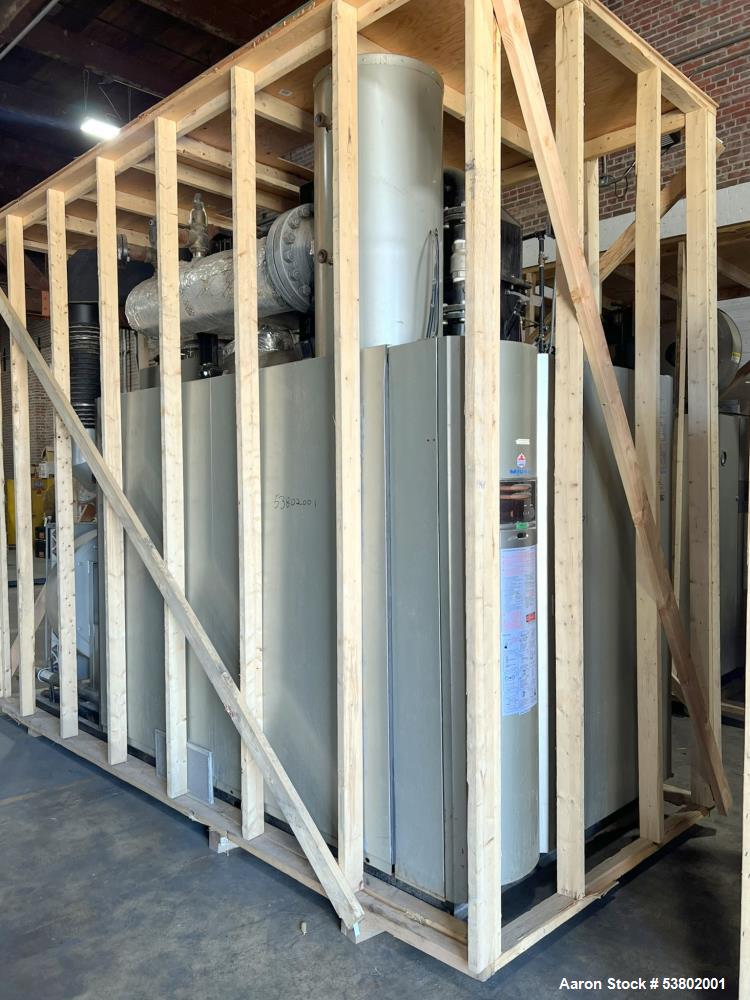 300 HP Miura #LXH-300, gas-fired steam boiler,High-Pressure,Energy-Efficient, 30 psi, 6900 to 10350 lb/hr
