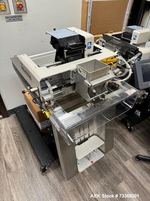 Autobag #AB-255, autobagger & printer, 30 bags/min, 4-16" width x 5-1/2-27" L x .049-.15" thick, 1-5/8-6"